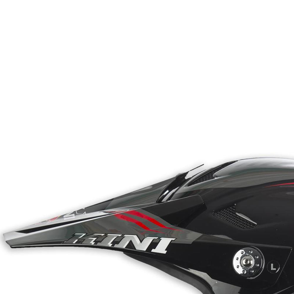 KINI RED BULL MTB Helmschirm schwarz rot