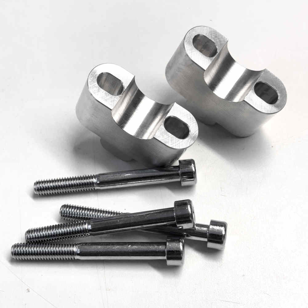 SM-SPORT 98408 Lenker Anbaukit Erhöhung 30mm für Yamaha YZ / Suzuki RM Durchmesser 22 mm