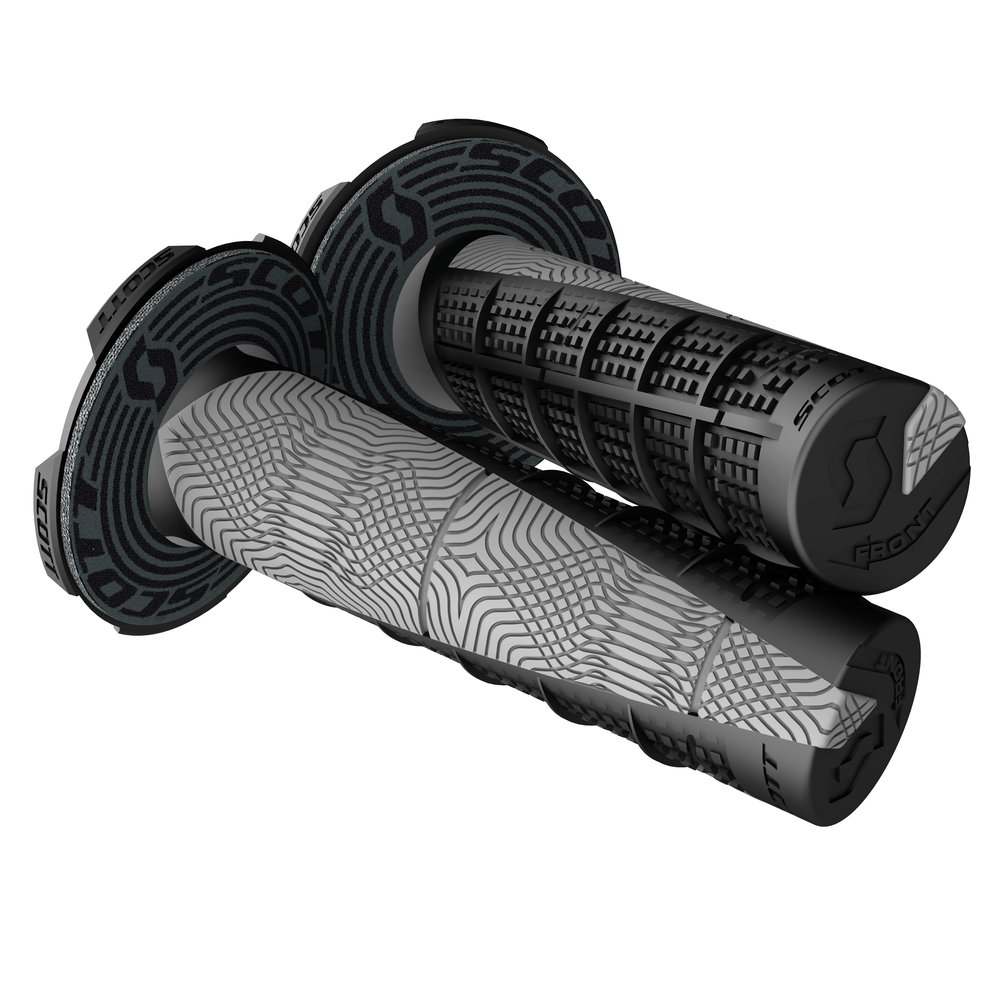 SCOTT Duece MX Griffe + Donuts schwarz grau SCOTT Duece MX Griffe + Donuts schwarz grau