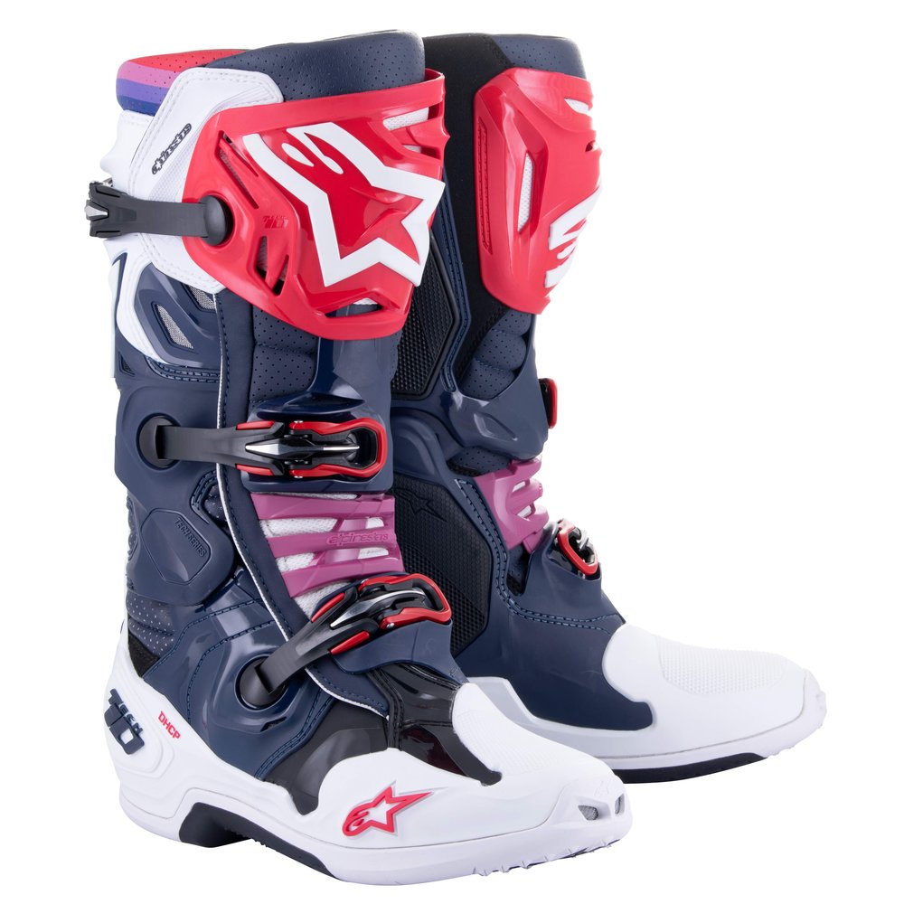 ALPINESTARS Tech 10 Super Vented Motocross Stiefel rainbow