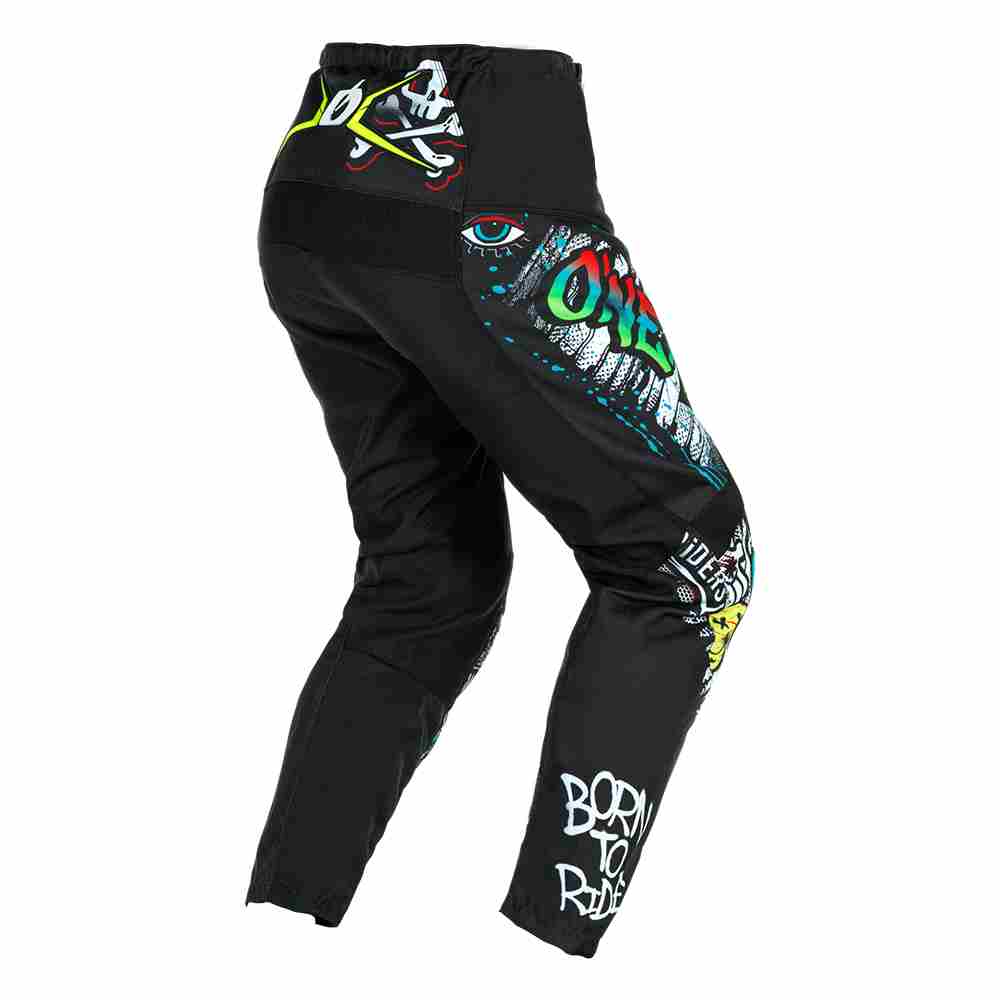 ONEAL Element Youth Rancid Kinder Motocross Hose schwarz/weiss