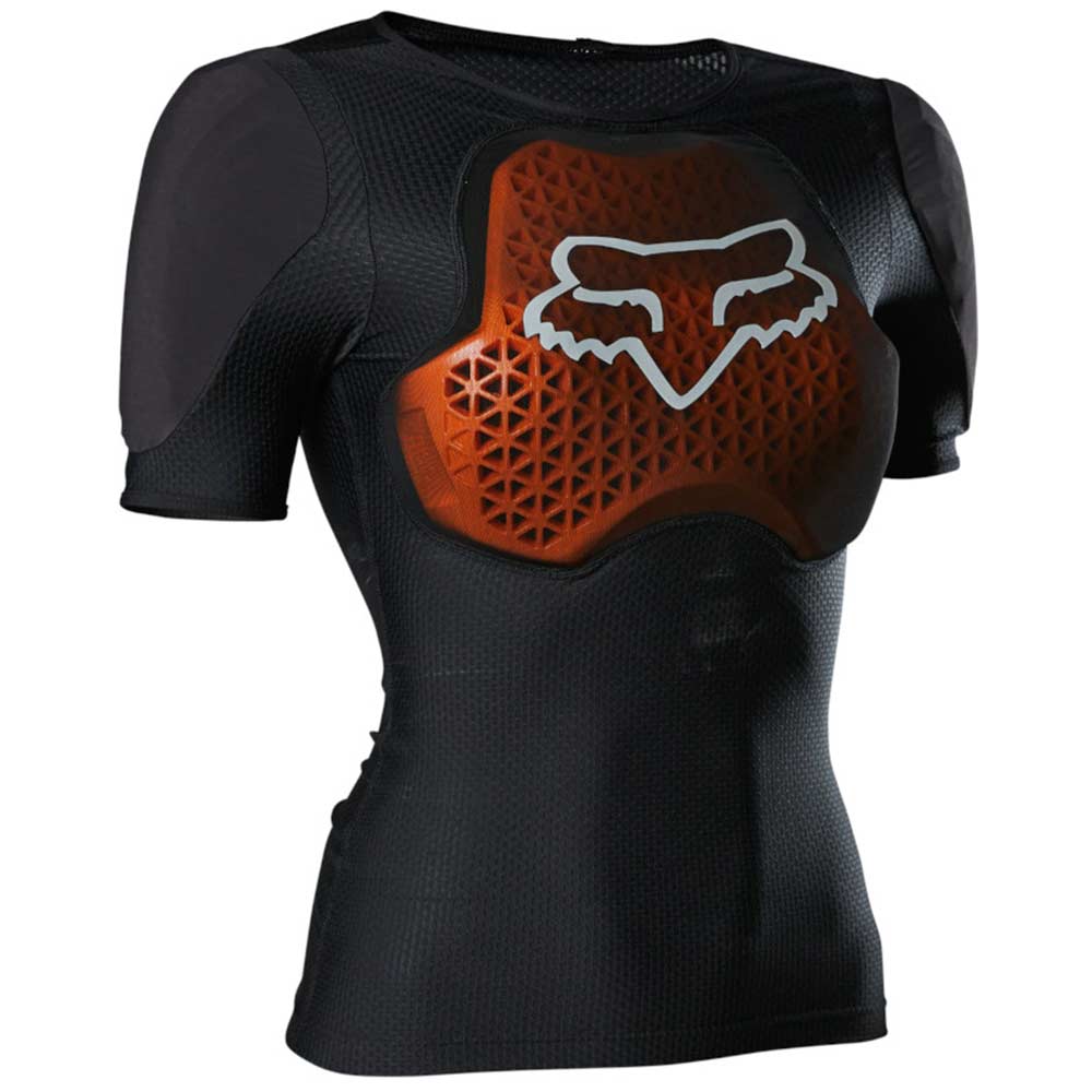 FOX W BASEFRAME PRO SS Frauen Protektorshirt kurzärmlig Schwarz