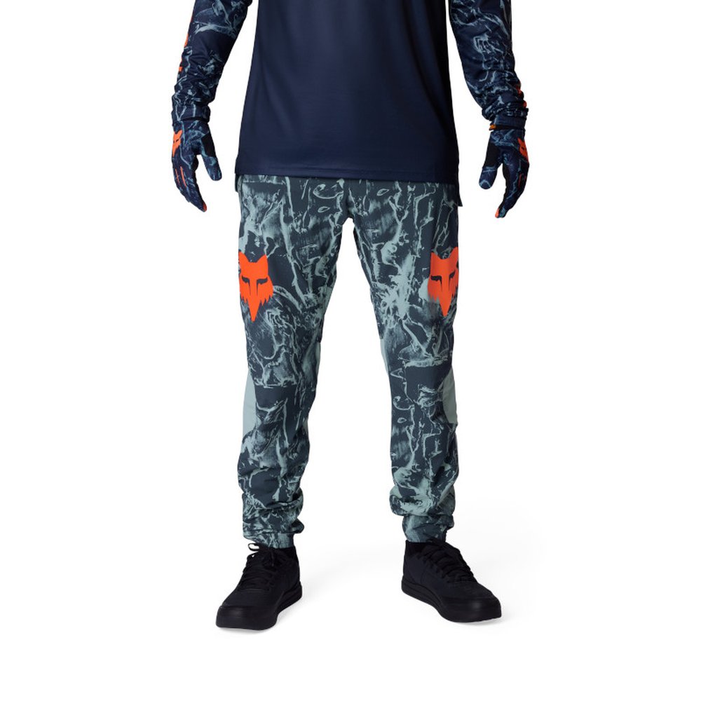 FOX RANGER PANT IMAGE PRINT lange MTB Hose Dark Blau