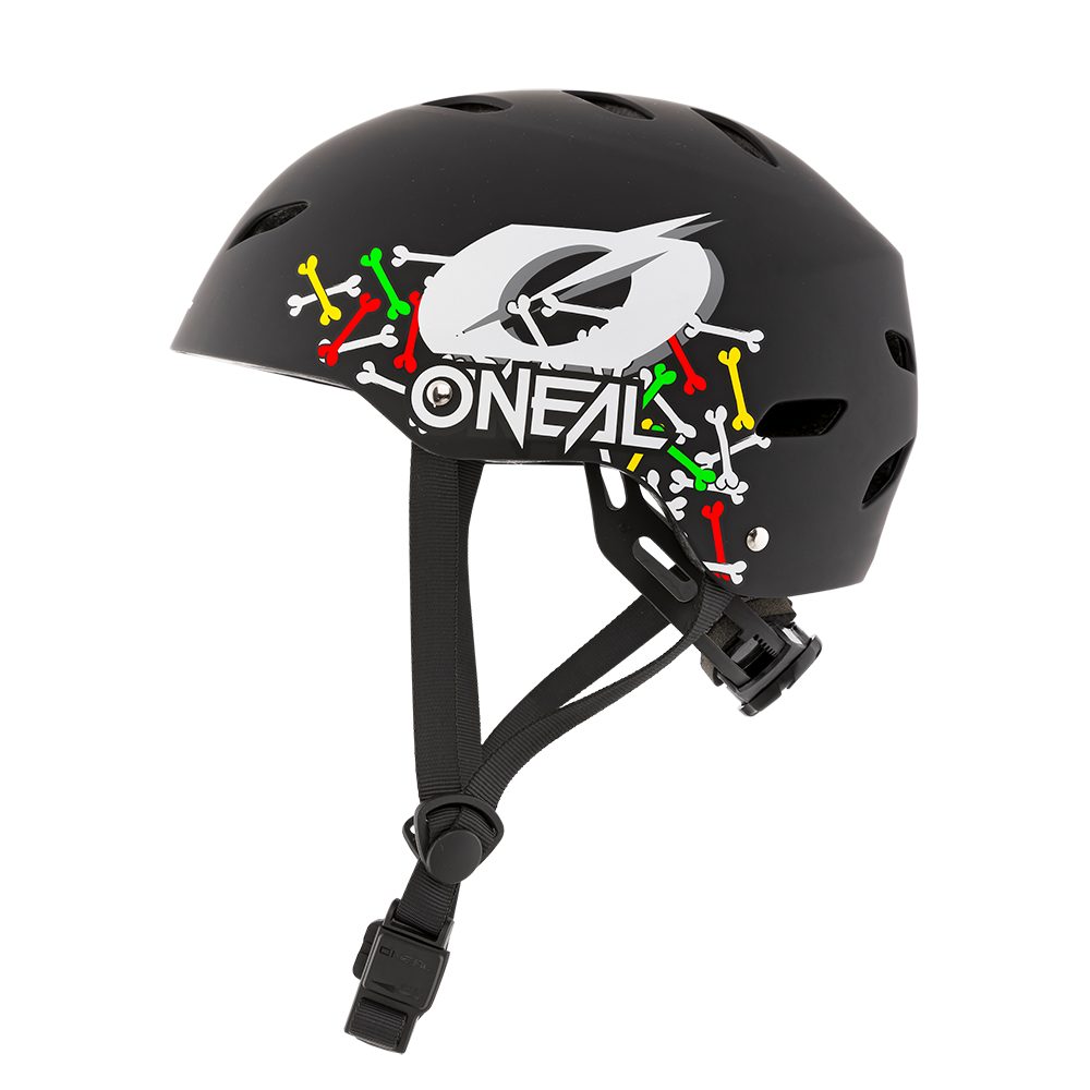 ONEAL Dirt Lid Youth Skulls MTB Kinder Helm schwarz multi