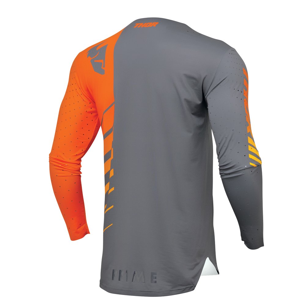 THOR Prime Analog Jersey grau orange THOR Prime Analog Jersey grau orange