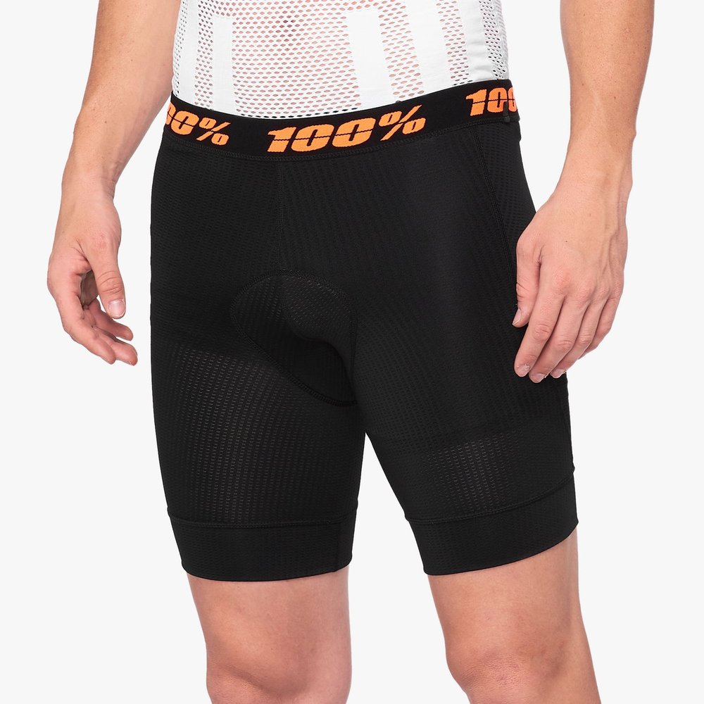 100% Crux Liner MTB Shorts schwarz