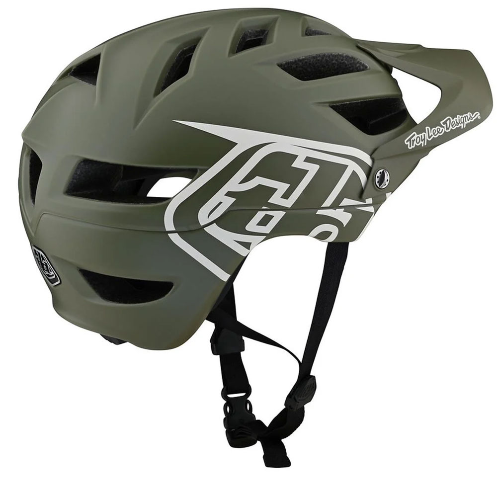 TROY LEE DESIGNS A1 MTB Helm Drone steel grün TROY LEE DESIGNS A1 MTB Helm Drone steel grün