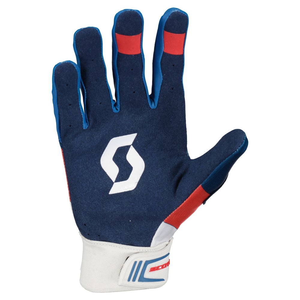 SCOTT 450 Angled Handschuhe blau rot SCOTT 450 Angled Handschuhe blau rot