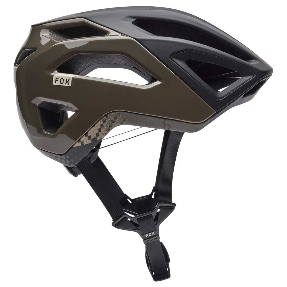 FOX CROSSFRAME PRO PULSE Halbschale MTB Helm Sand