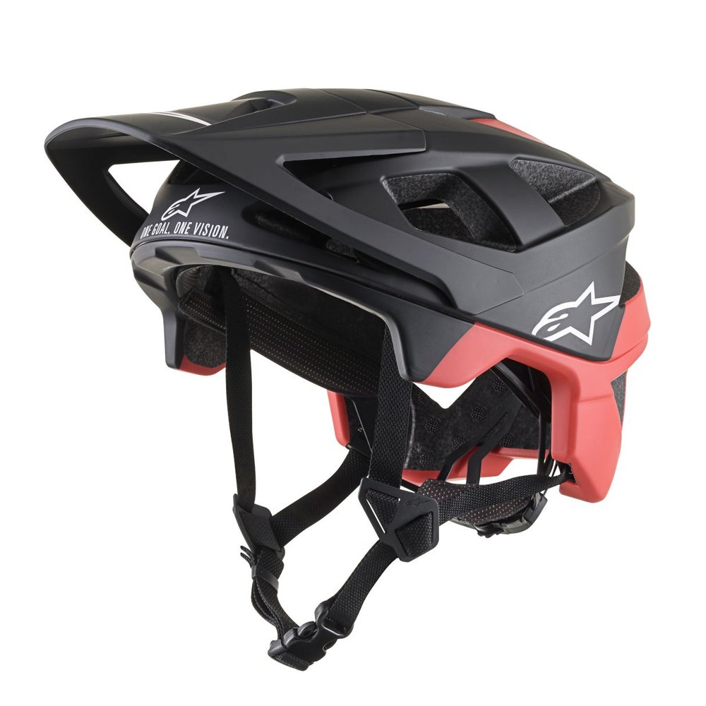 ALPINESTARS MTB Helm Vector Pro Atom schwarz rot