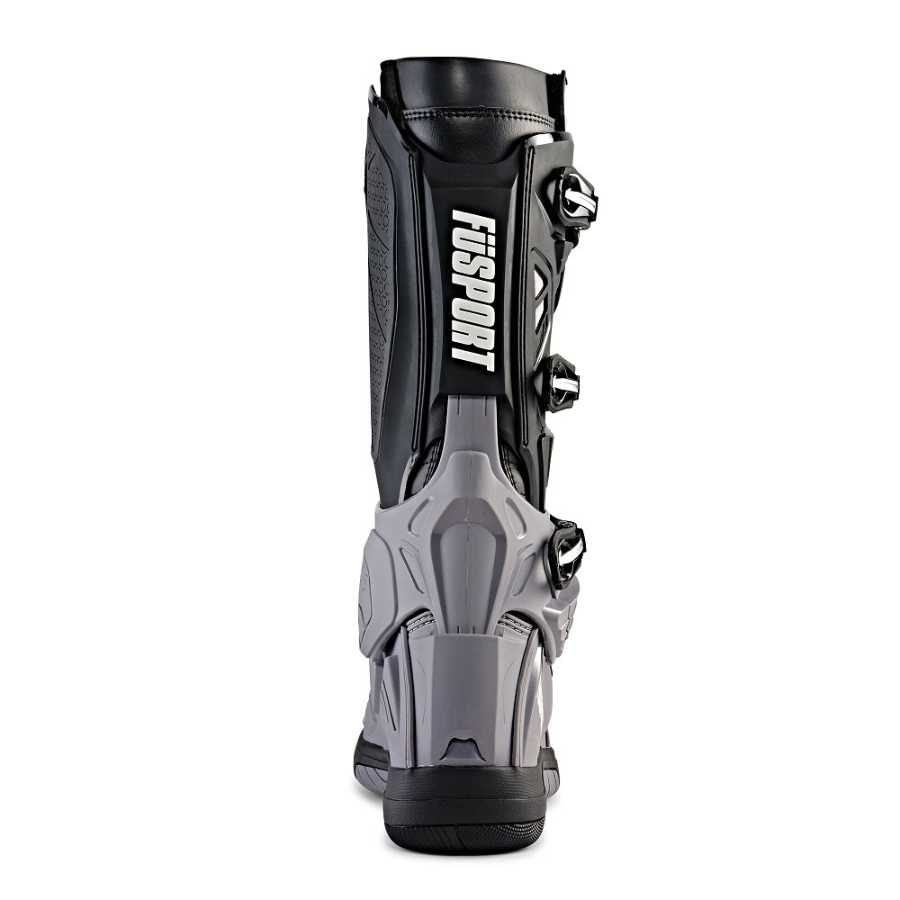 FÜSPORT XP2 Motocross Stiefel grau schwarz FÜSPORT XP2 Motocross Stiefel grau schwarz