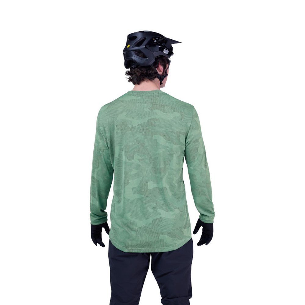 FOX RANGER TRU DRI MTB Jersey langärmlig Pine