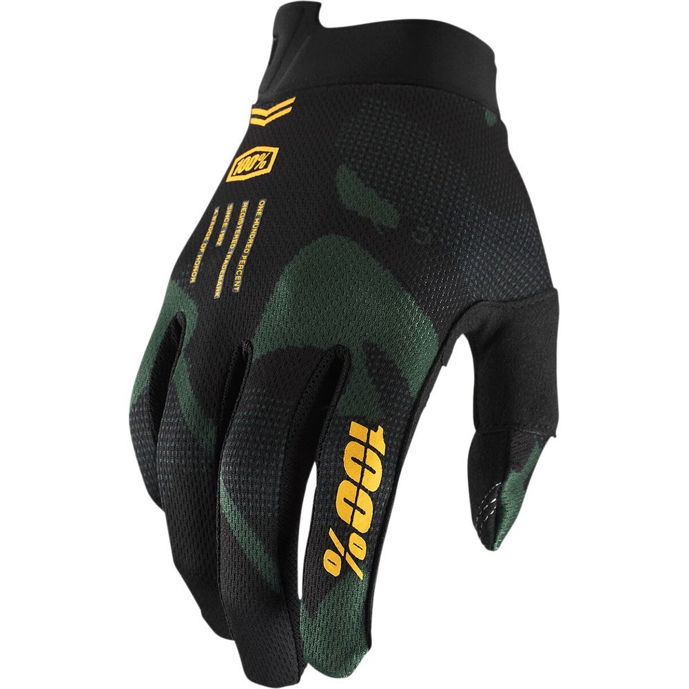 100% iTrack Handschuhe Sentinel schwarz