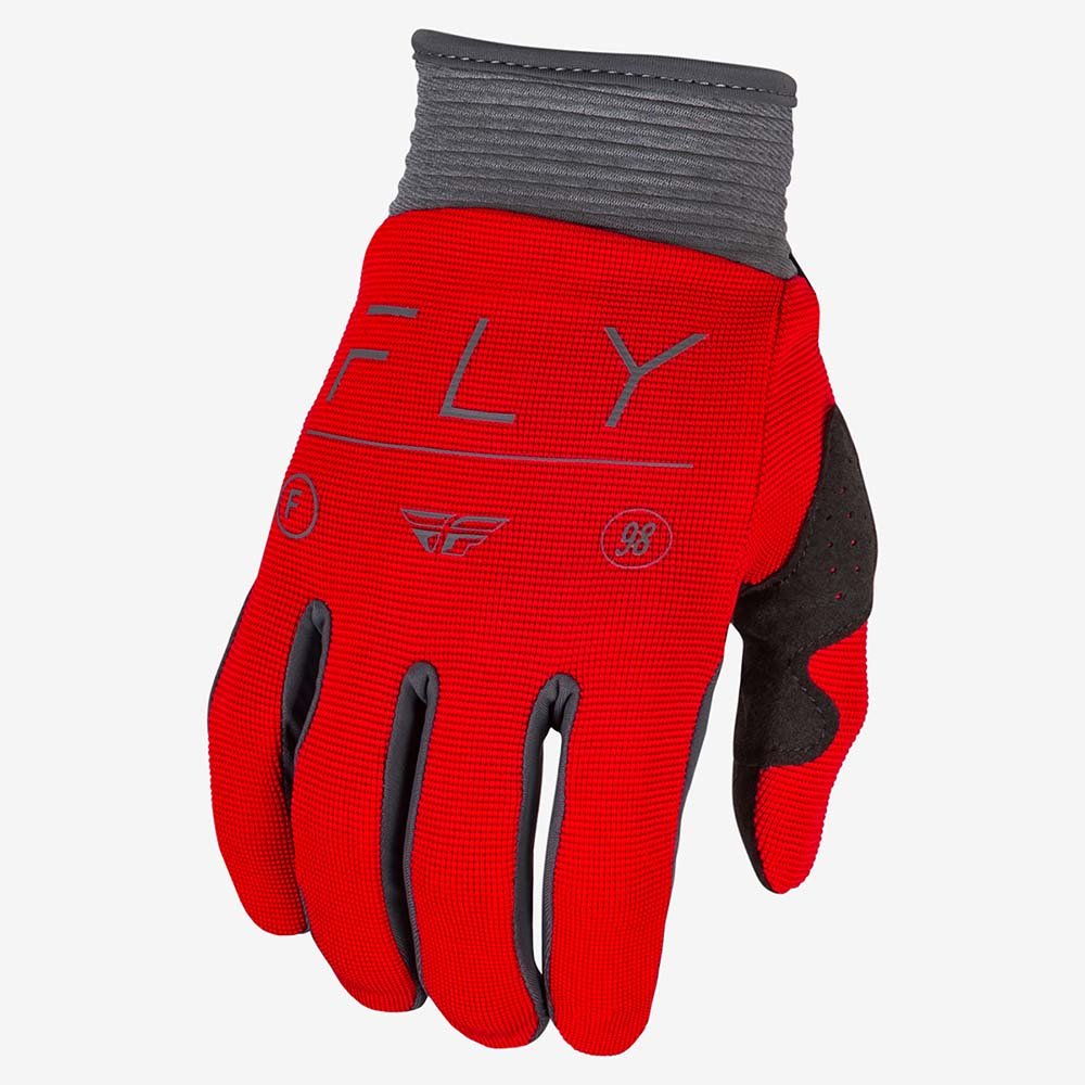FLY F-16 Handschuhe rot charcoal grau weiss