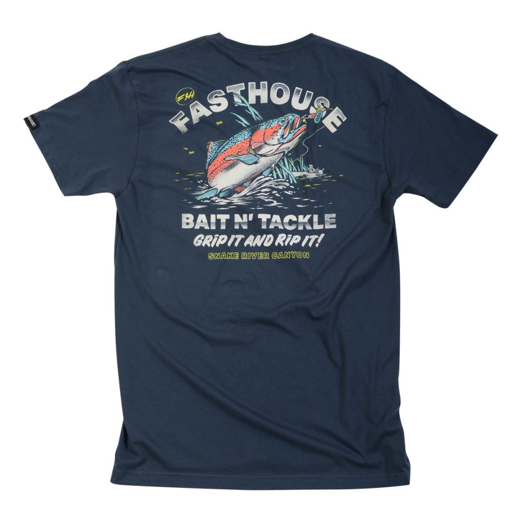 FASTHOUSE Gone Fishing T-Shirt indigo FASTHOUSE Gone Fishing T-Shirt indigo