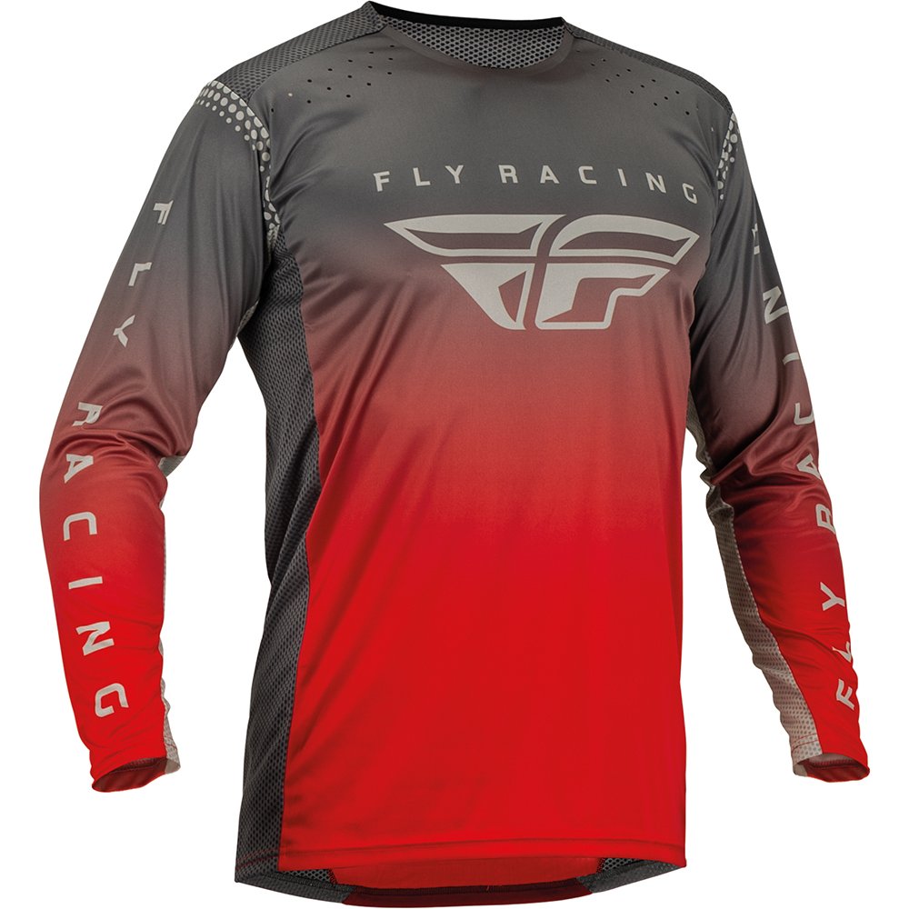 FLY Lite Jersey rot grau