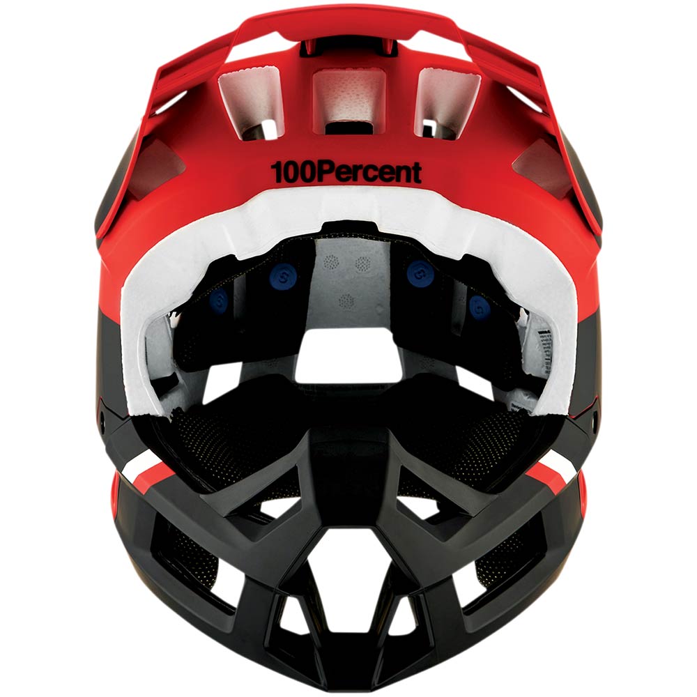 100% Trajecta Fidlock Cargo MTB Helm rot schwarz 100% Trajecta Fidlock Cargo MTB Helm rot schwarz