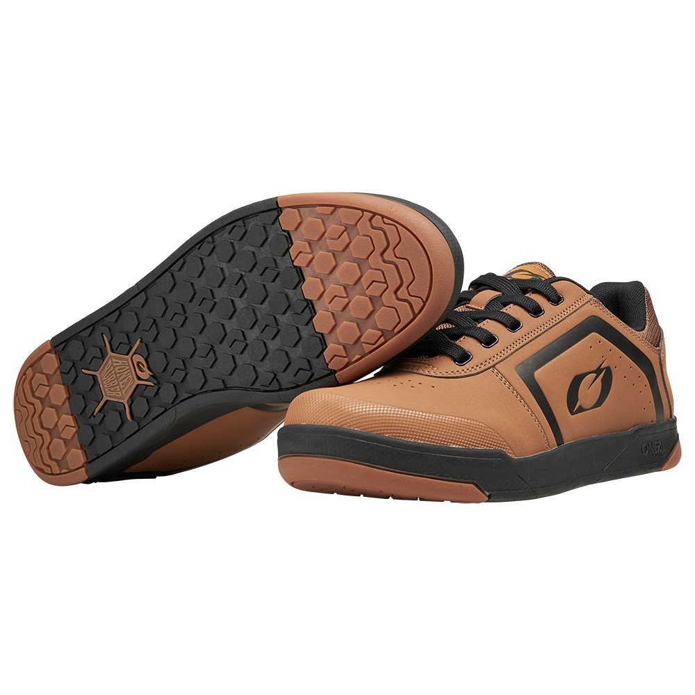 ONEAL Pinned Flat Pedal MTB Schuhe caramel schwarz