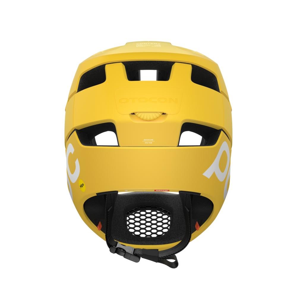 POC Otocon Race Mips MTB Helm aventurine gelb matt