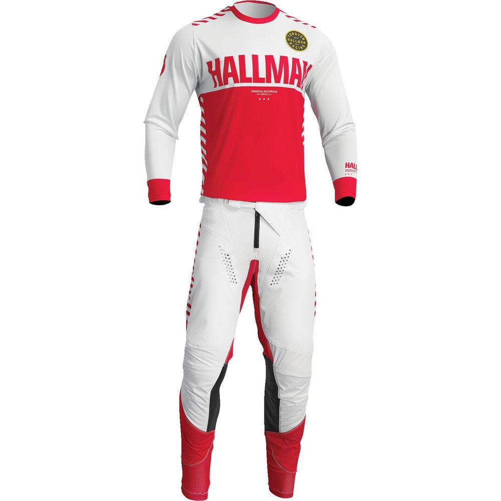 THOR-HALLMAN Differ Slice Jersey weiss rot THOR-HALLMAN Differ Slice Jersey weiss rot