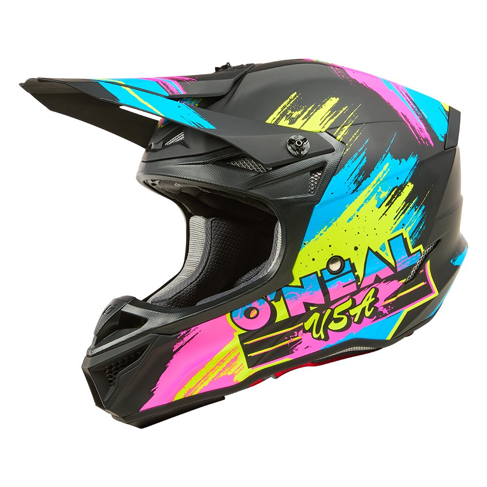 ONEAL 5SRS Polyacrylite Helm Reseda schwarz/neon