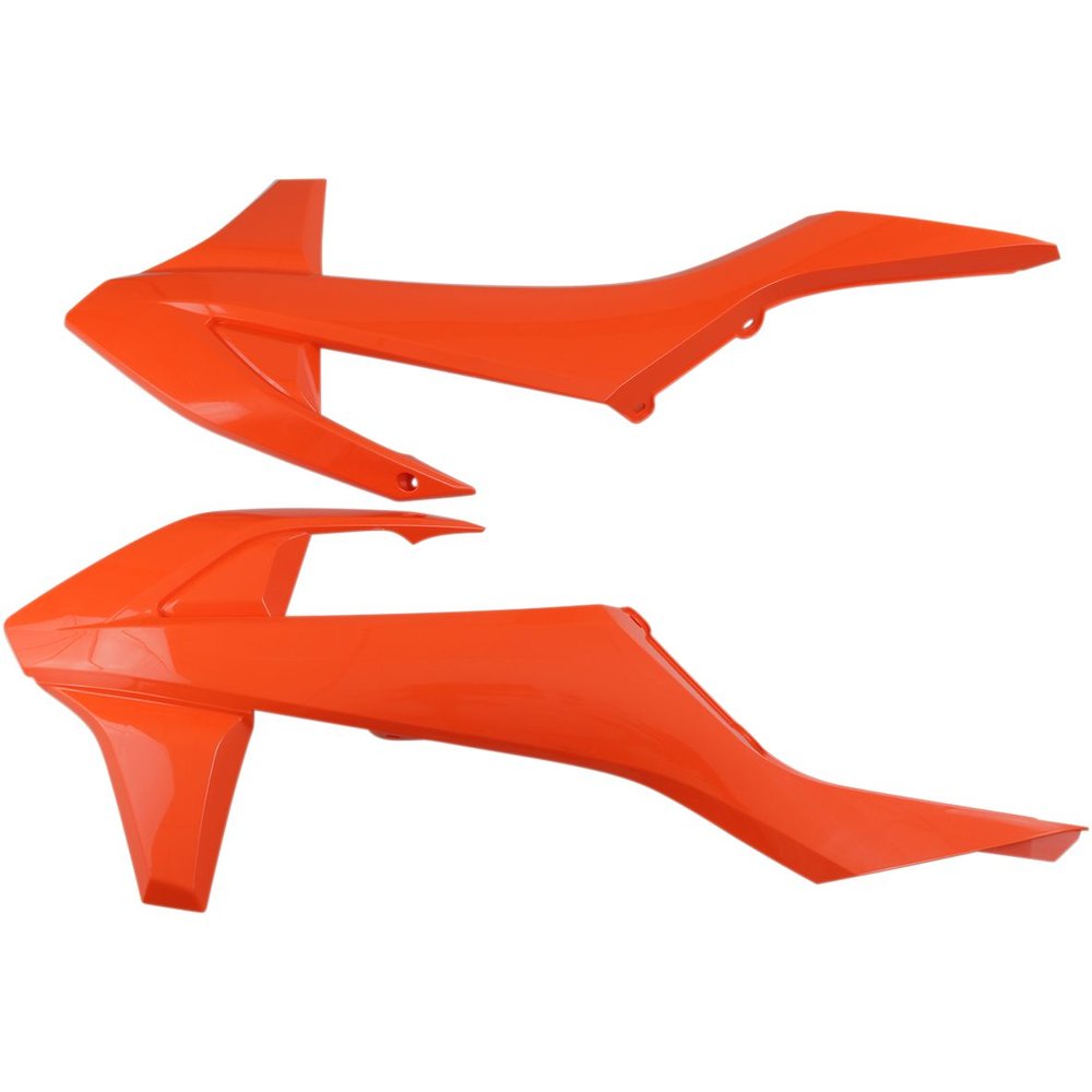 UFO Kühlerabdeckung passend für KTM SX/SX-F/EXC 16-18 orange