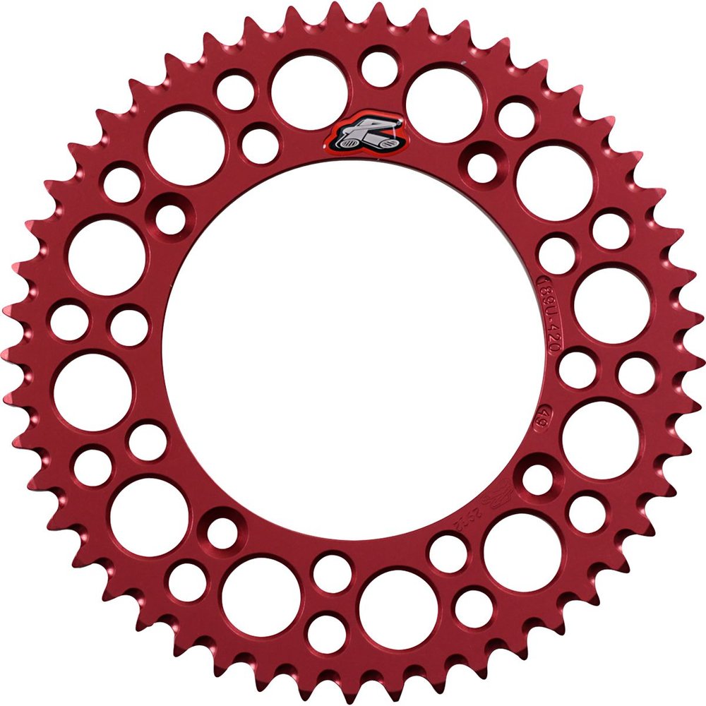 RENTHAL Hinteres Kettenrad 420 49T rot RENTHAL Hinteres Kettenrad 420 49T rot