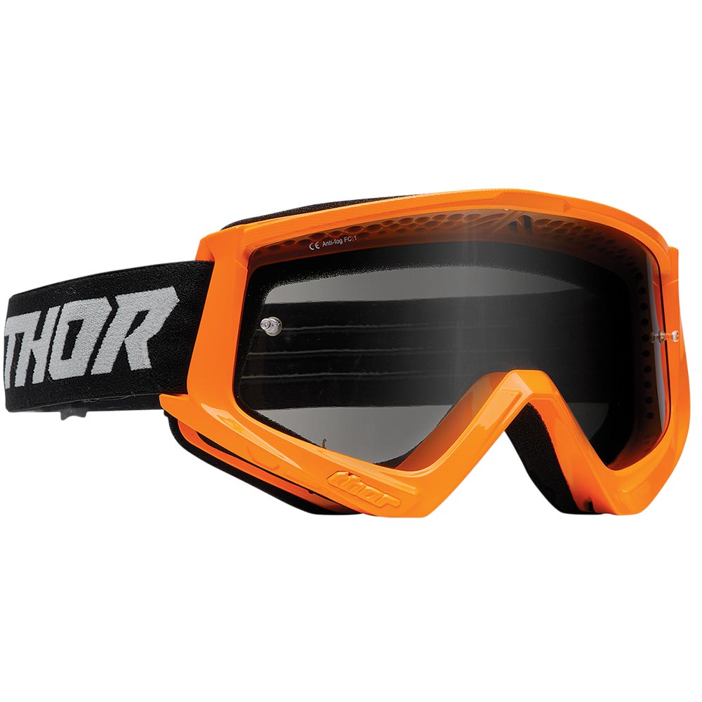 THOR Combat Sand Orange schwarz Brille smoke