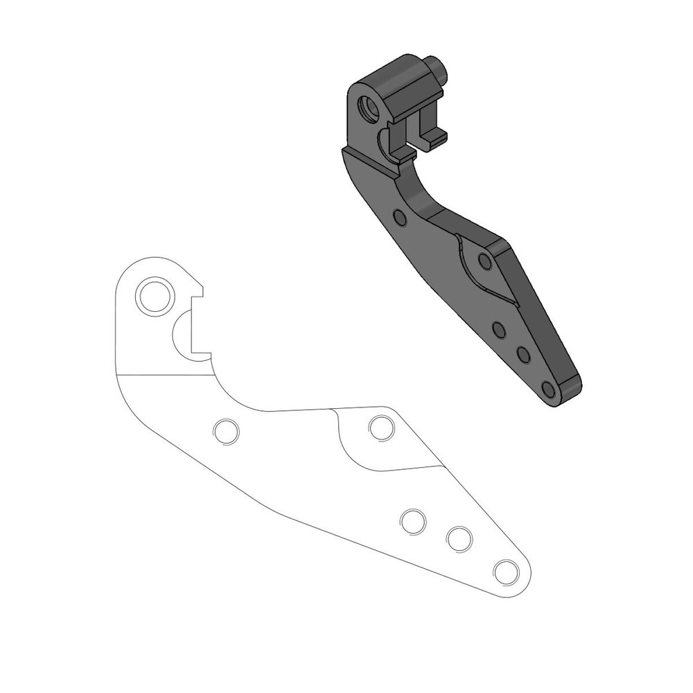 MOTO-MASTER Adapterhalterung
