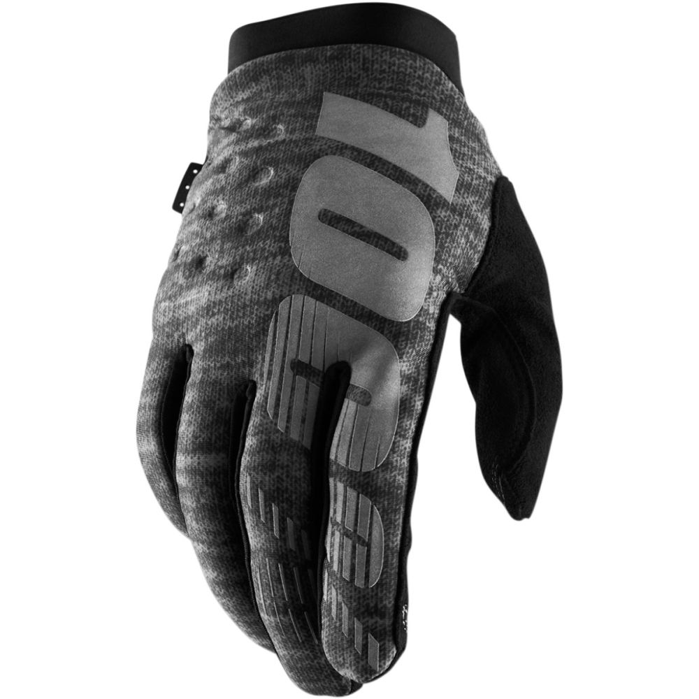 100% Brisker MX MTB Winter Handschuhe grau
