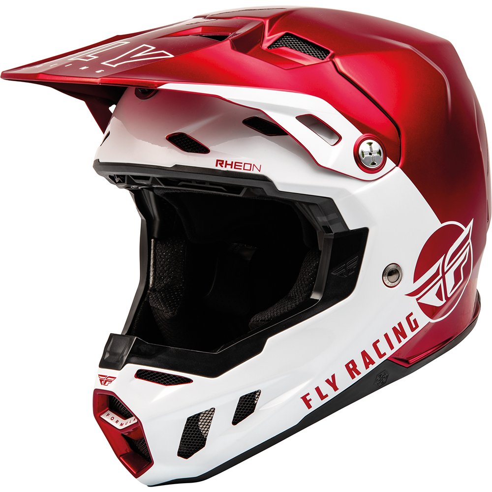 FLY Formula CC Centrum Motocross Helm rot weiss