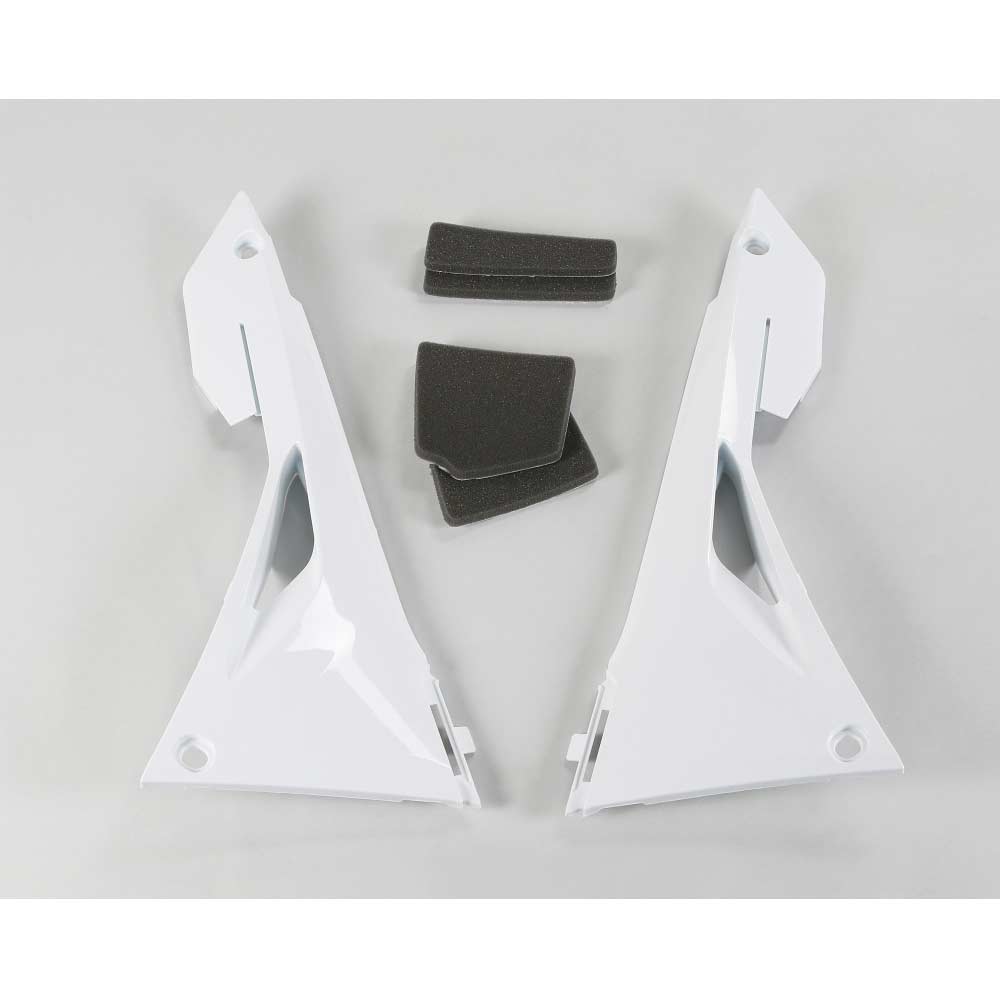 UFO HO04685-041 Luftfilterabdeckung für Honda CRF 250 450 17-21 weiss