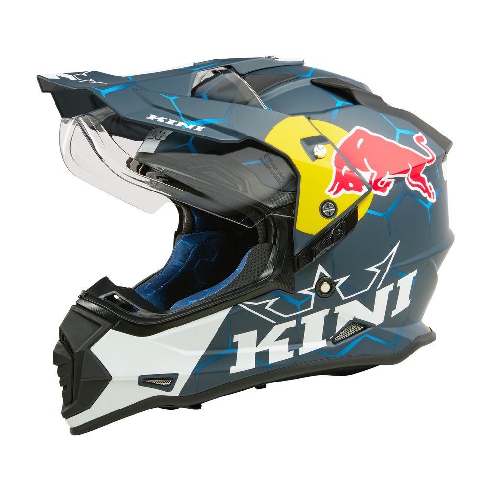 KINI RED BULL ADV ATV/Enduro Helm 1.0 blau/weiss KINI RED BULL ADV ATV/Enduro Helm 1.0 blau/weiss
