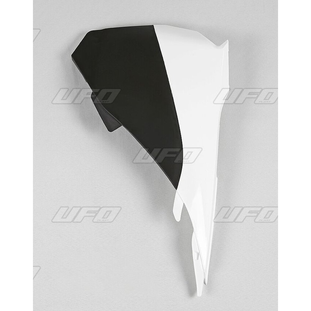 UFO Luftfilterabdeckung KTM SX85 13-17 weiss schwarz