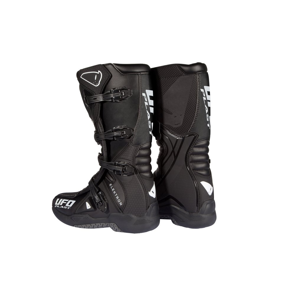 UFO Elektron Motocross Stiefel schwarz