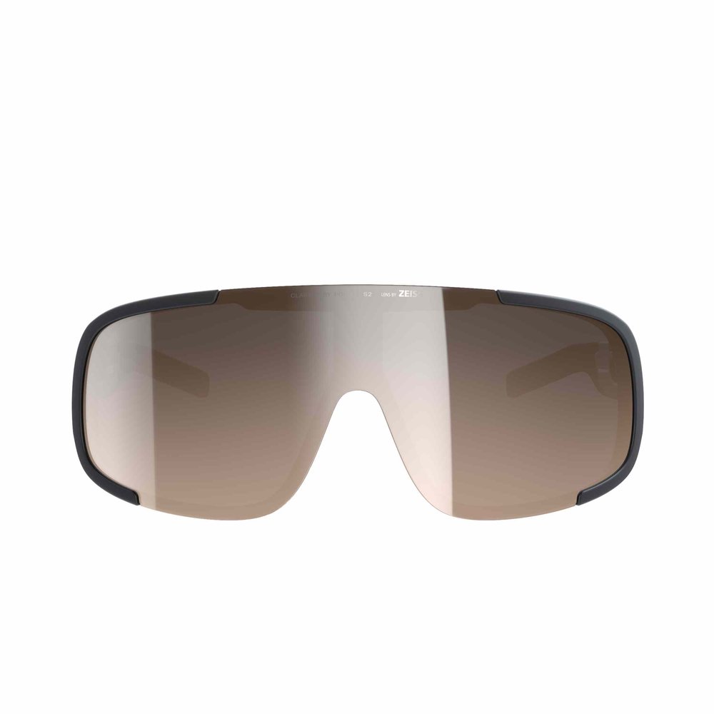POC Aspire Mid Gravel Brille Uranium Black/Clarity Trail/Partly Sunny Silver