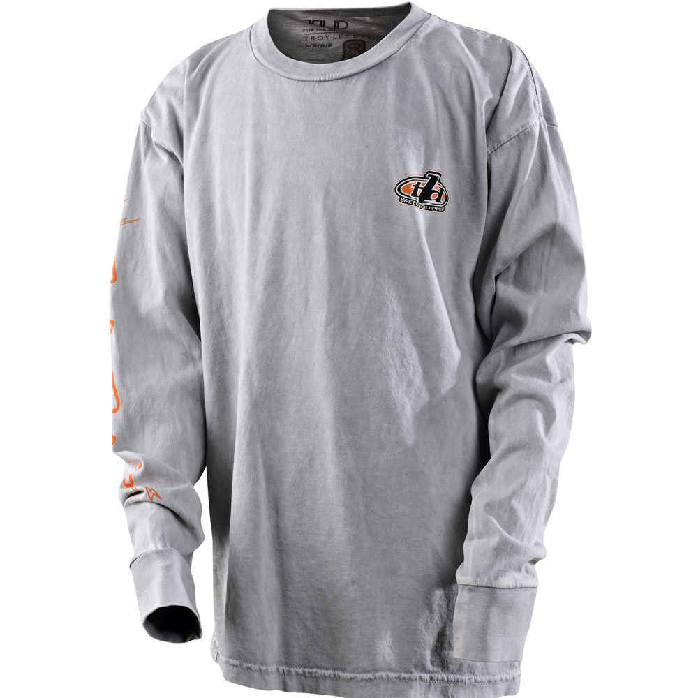 TROY LEE DESIGNS Pistonbone Kinder Longsleeve grau mineral wash TROY LEE DESIGNS Pistonbone Kinder Longsleeve grau mineral wash