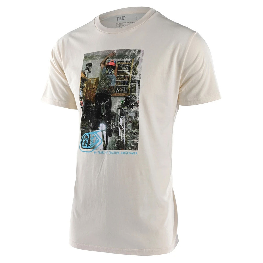 TROY LEE DESIGNS Unicycle T-Shirt natural TROY LEE DESIGNS Unicycle T-Shirt natural