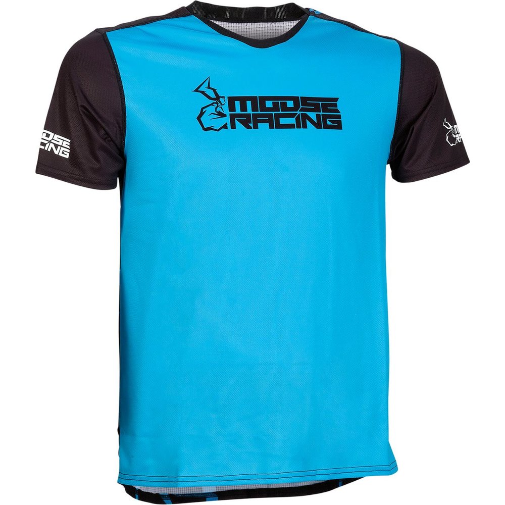 MOOSE RACING kurzärmliges MTB Jersey blau