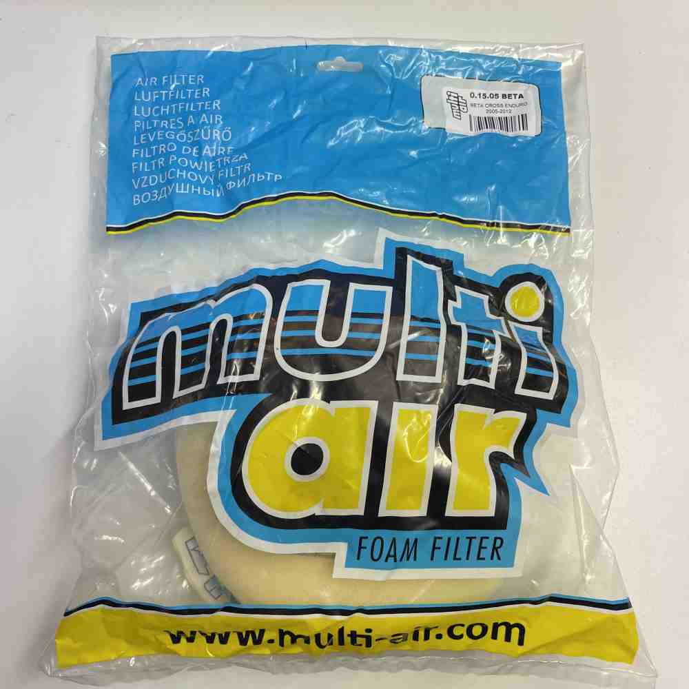 MULTI AIR 0.15.05 Luftfilter passend für Beta Cross Enduro