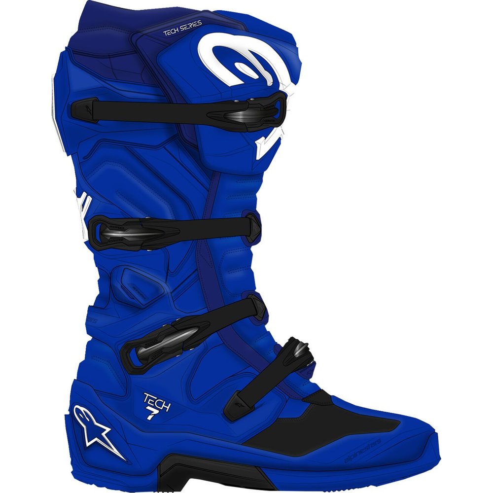 ALPINESTARS Tech 7 Motocross Stiefel blau
