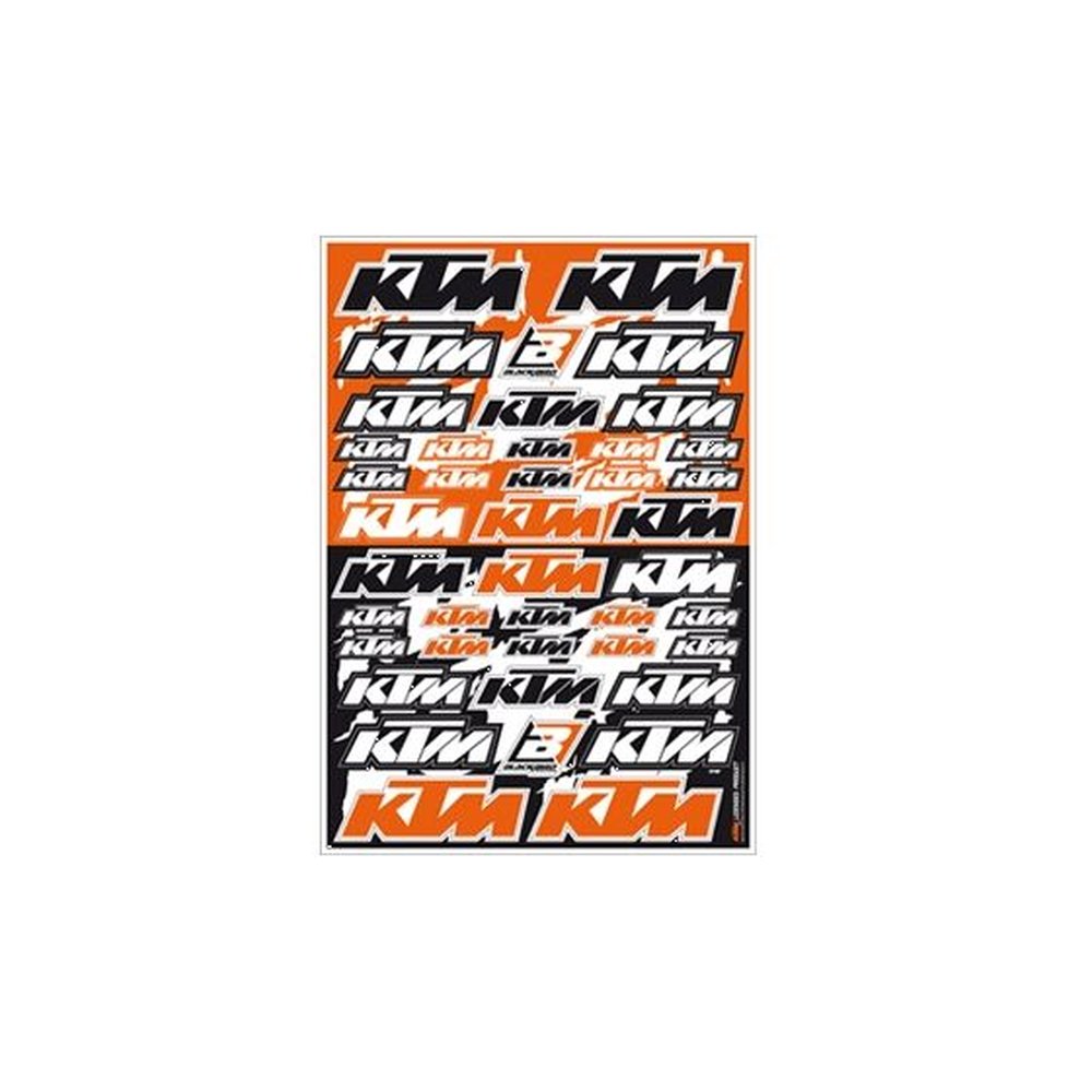BLACKBIRD RACING Decal Logo Aufkleber-Set KTM