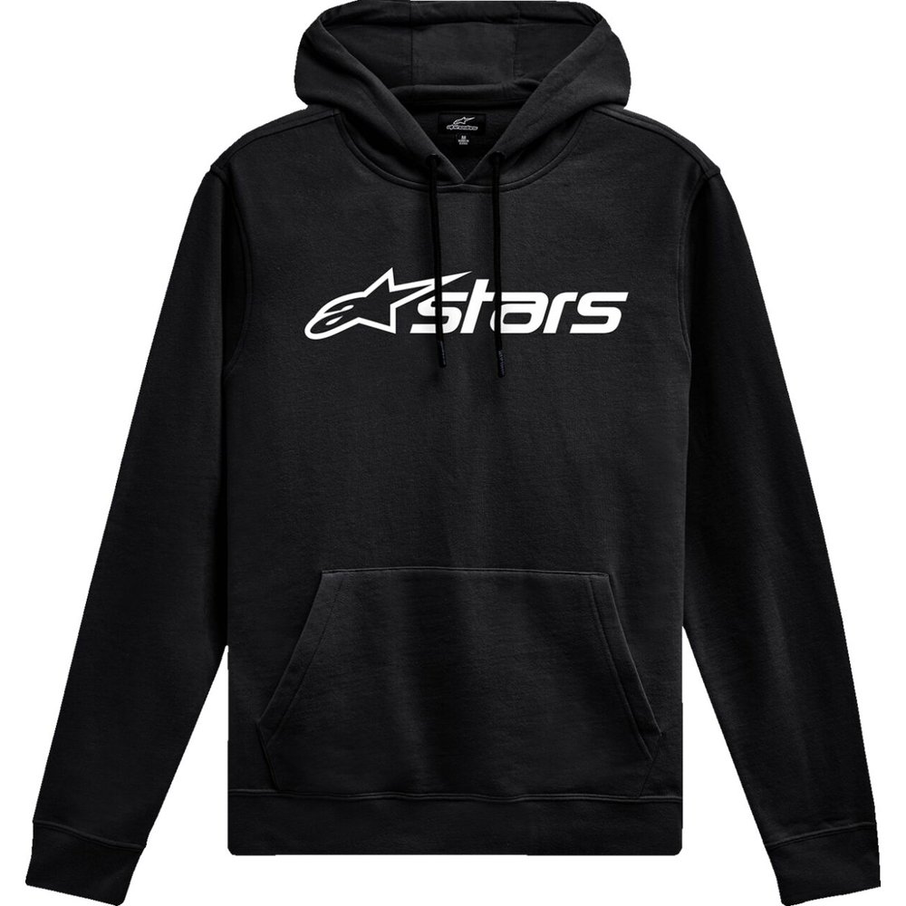 ALPINESTARS Kapuzen Pullover Hoodie Po Blaze schwarz weiss V3