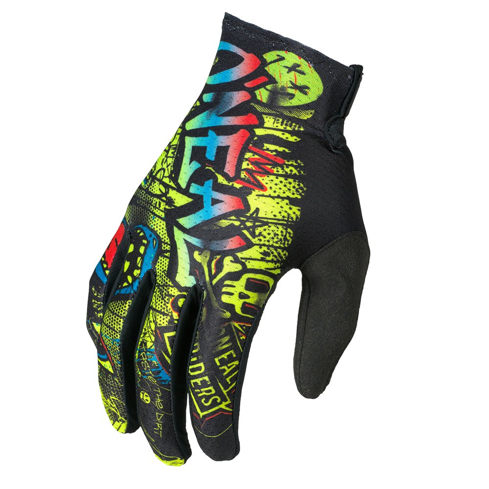 ONEAL Matrix Youth Handschuhe Rancid schwarz/neon gelb
