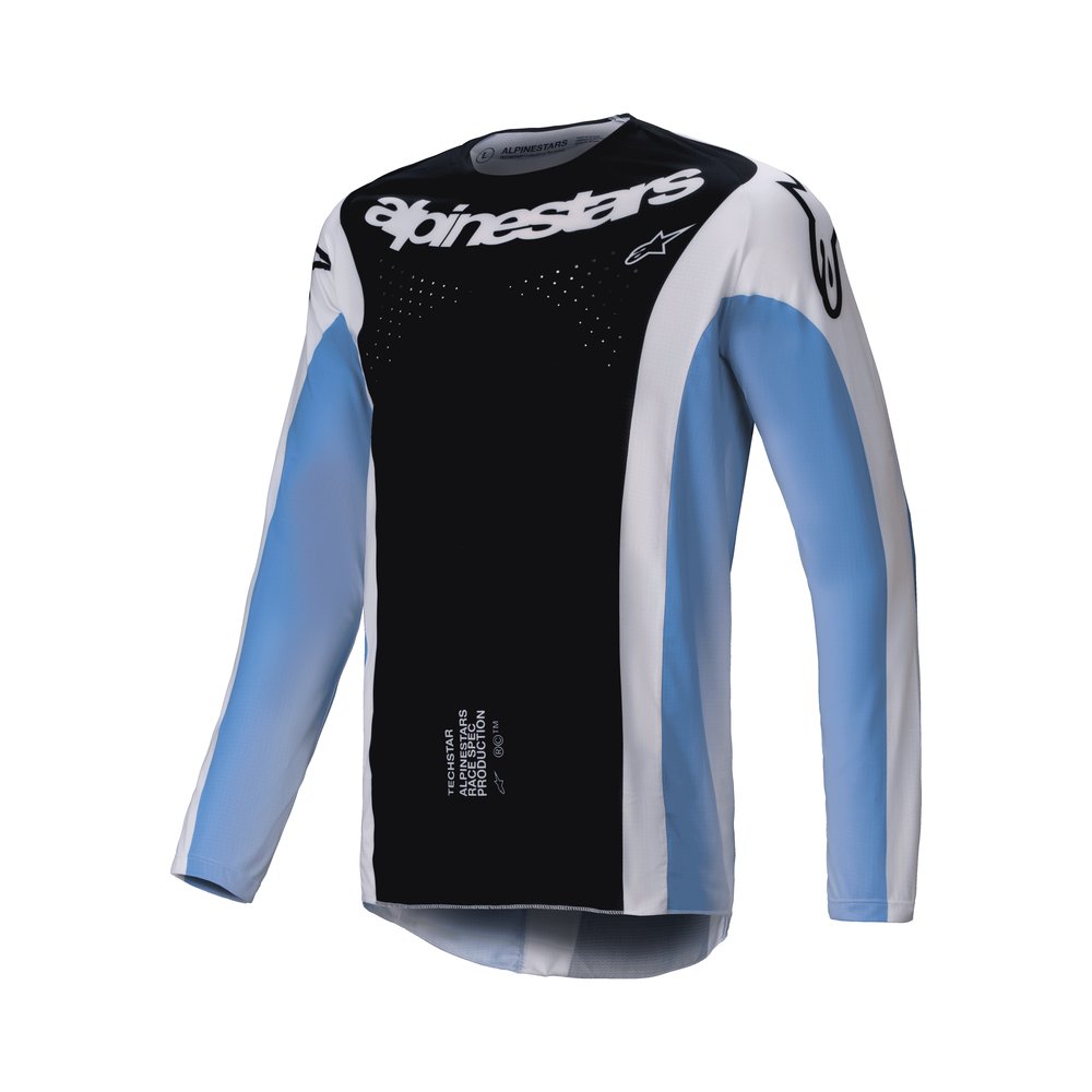 ALPINESTARS Techstar Melt Jersey schwarz blau ALPINESTARS Techstar Melt Jersey schwarz blau