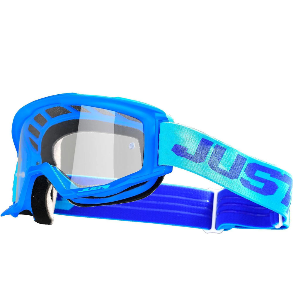 JUST1 Vitro MX MTB Brille hell blau