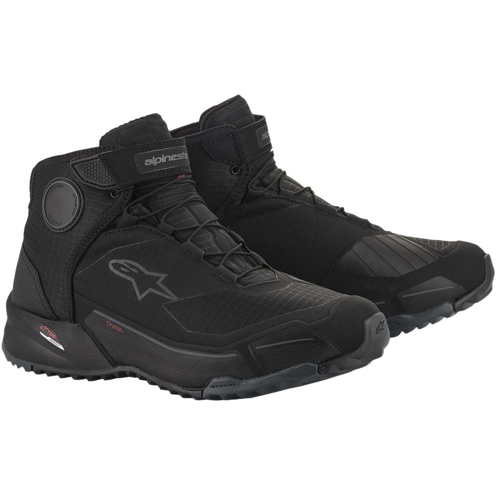 ALPINESTARS CR-X Drystar® wasserdichte Motorrad Schuhe schwarz schwarz