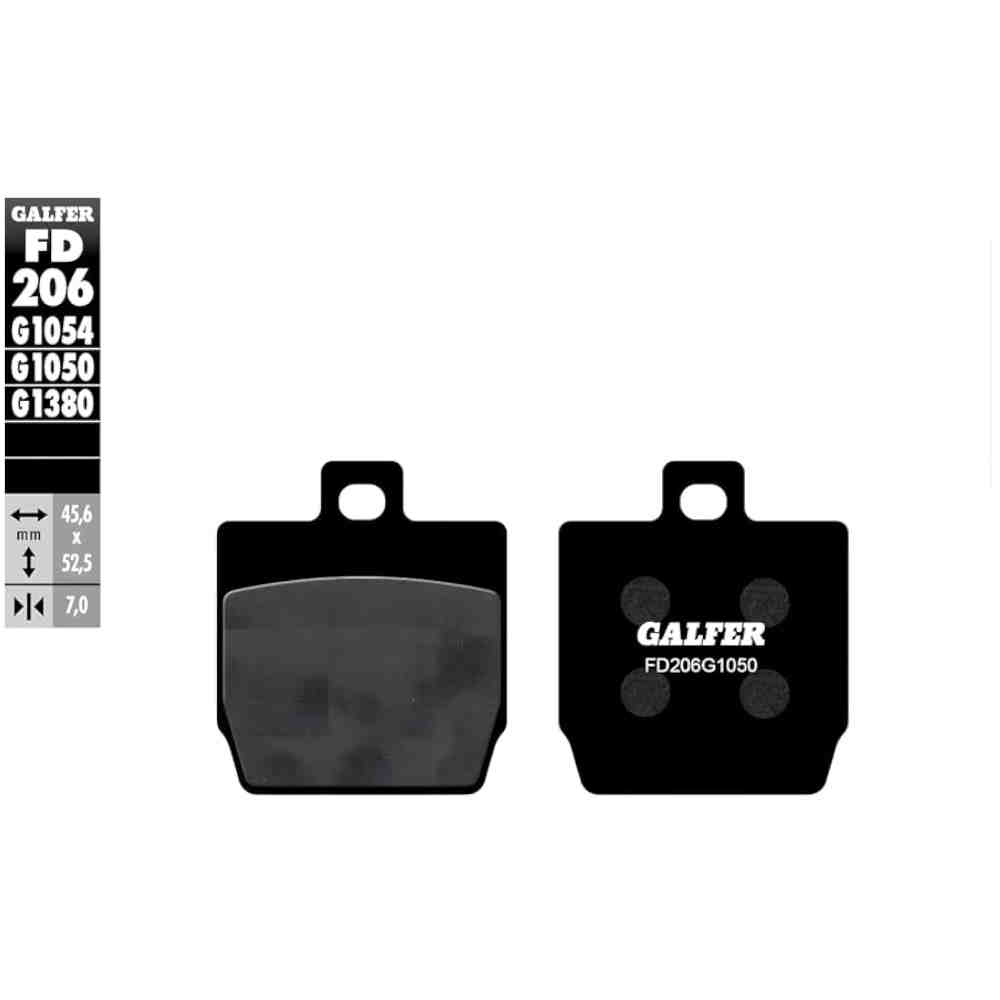 GALFER FD206G1050 Bremsbelag-Satz Scooter