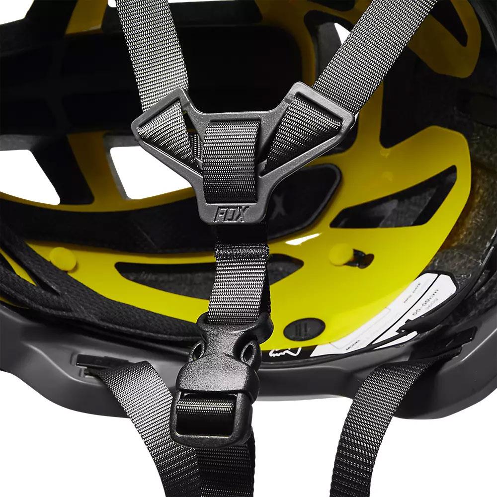 FOX Speedframe MTB Helm grau camo