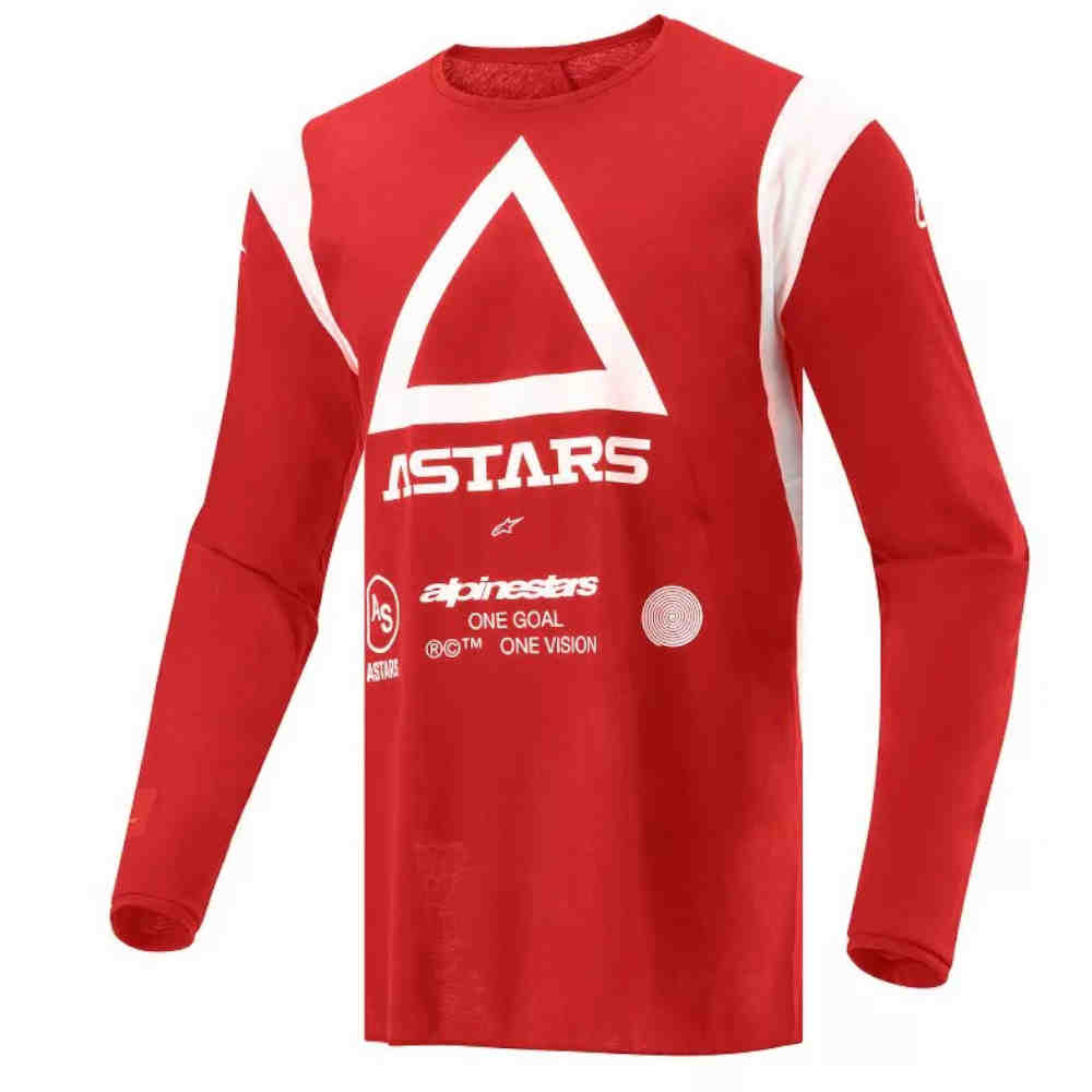 ALPINESTARS Techdura Enduro Jersey rot ALPINESTARS Techdura Enduro Jersey rot